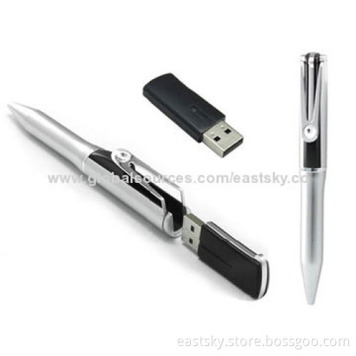 Pen-shaped USB Drive, Data Retention More Than 10 Years, No Driver Needed, Deft Configuration